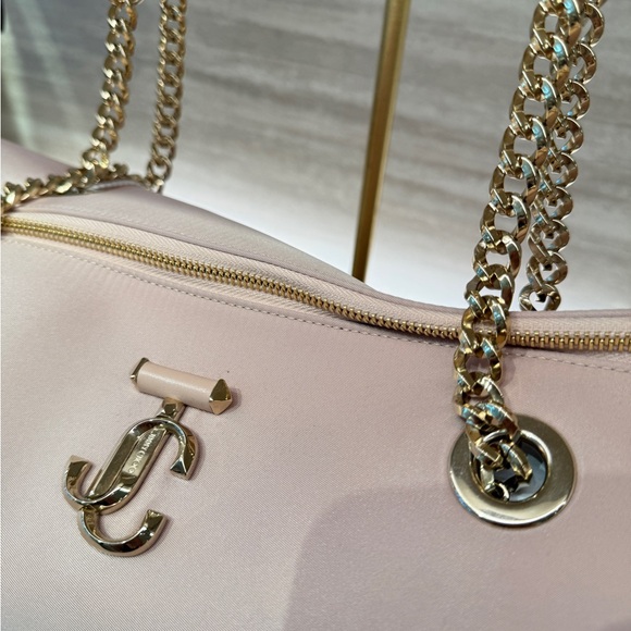 Jimmy choo nylon Pink Chain-Handle Tote Bag - Picture 3 of 6